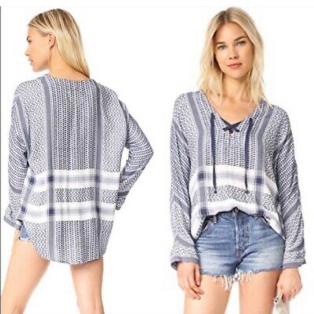 Rails blue/grey shirt in great condition